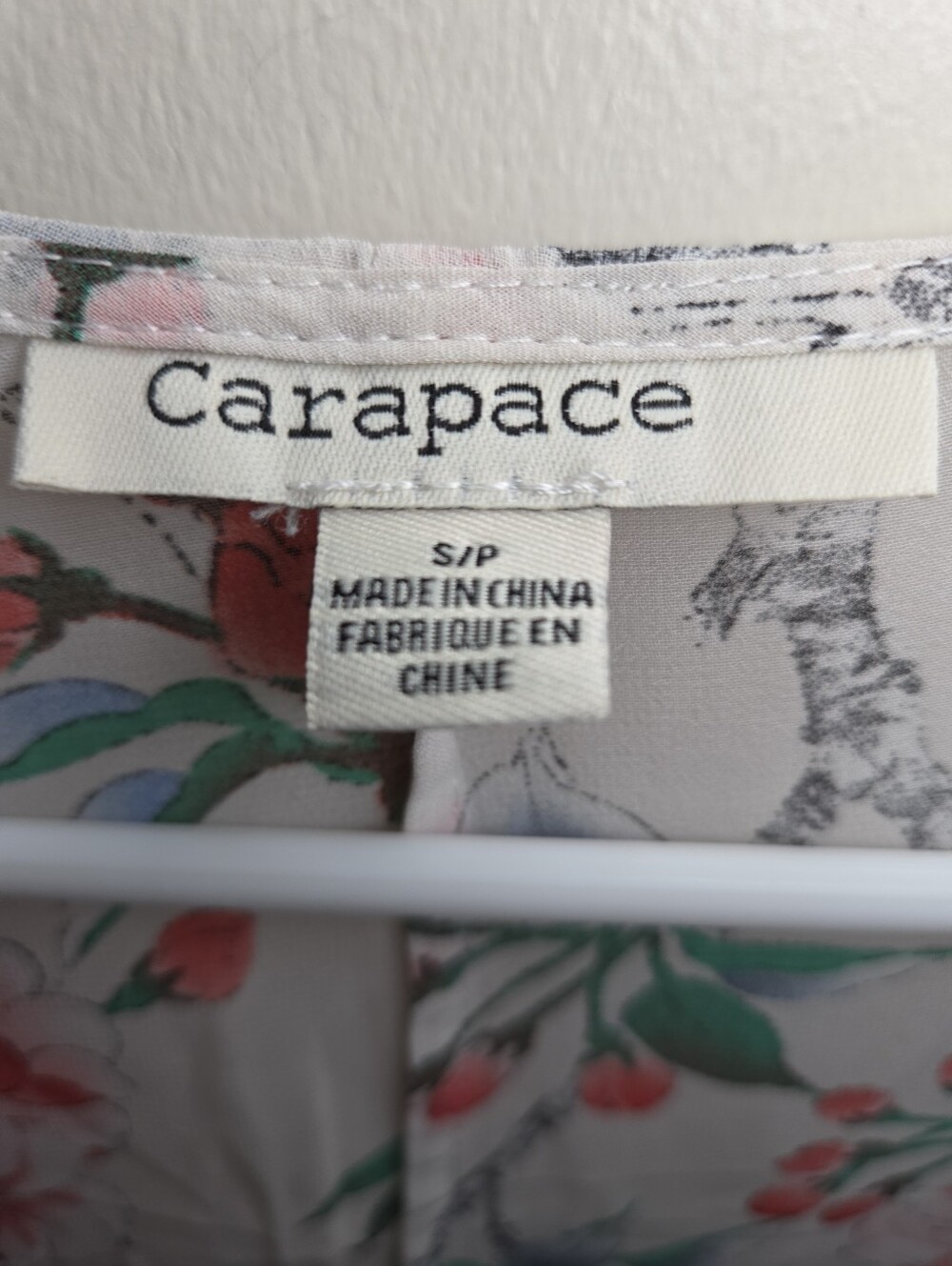 Women's Carapace Floral Print Lightweight Kimono Sz Small - Picture 6 of 7